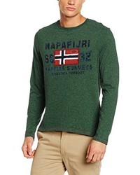 dunkelgrüner Pullover von Napapijri