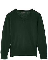 dunkelgrüner Pullover