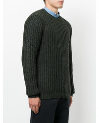 dunkelgrüner Pullover von Nuur