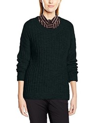 dunkelgrüner Pullover von Selected Femme