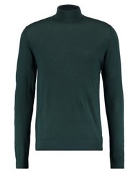 dunkelgrüner Rollkragenpullover von Samsøe & Samsøe