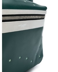 dunkelgrüner Rucksack von Saint Laurent