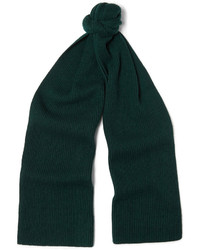 dunkelgrüner Schal