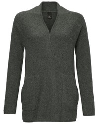 dunkelgrüner Strick Oversize Pullover von B.C. BEST CONNECTIONS by Heine