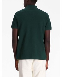 dunkelgrünes besticktes Polohemd von Polo Ralph Lauren