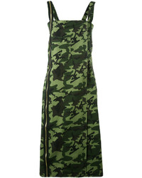 dunkelgrünes Camouflage Kleid von EACH X OTHER
