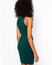 dunkelgrünes figurbetontes Kleid von American Apparel