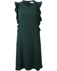 dunkelgrünes Kleid von Carven