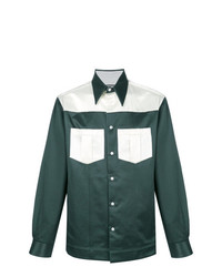 dunkelgrünes Langarmhemd von Calvin Klein 205W39nyc