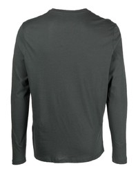 dunkelgrünes Langarmshirt von Majestic Filatures