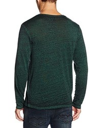 dunkelgrünes Langarmshirt von Pioneer