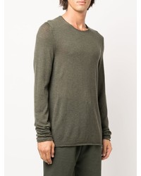 dunkelgrünes Langarmshirt von Zadig & Voltaire