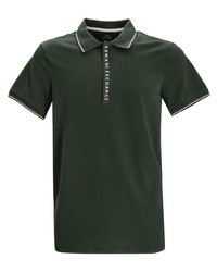 dunkelgrünes Polohemd von Armani Exchange