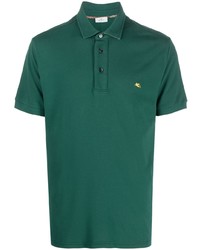 dunkelgrünes Polohemd von Etro