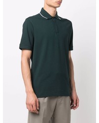 dunkelgrünes Polohemd von Z Zegna