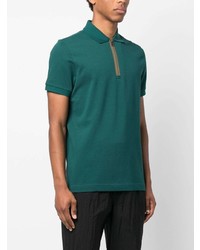 dunkelgrünes Polohemd von Moncler