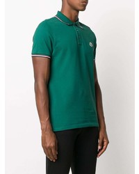 dunkelgrünes Polohemd von Moncler