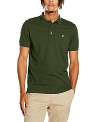 dunkelgrünes Polohemd von Lyle & Scott