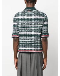 dunkelgrünes Polohemd von Thom Browne