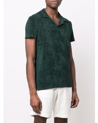 dunkelgrünes Polohemd von Orlebar Brown
