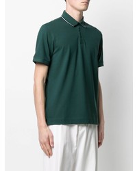 dunkelgrünes Polohemd von Z Zegna