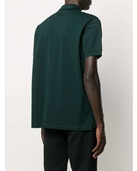 dunkelgrünes Polohemd von Paul Smith