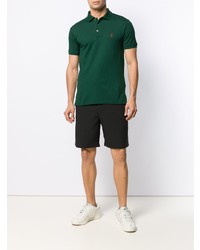 dunkelgrünes Polohemd von Polo Ralph Lauren