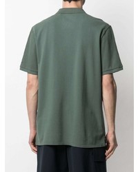 dunkelgrünes Polohemd von ECOALF