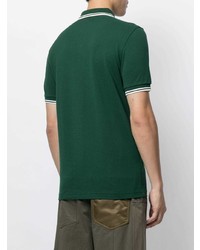 dunkelgrünes Polohemd von Fred Perry