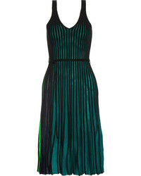 dunkelgrünes Strick Kleid von Kenzo