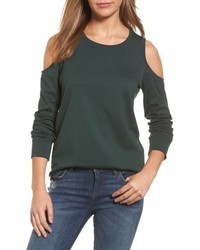 dunkelgrünes Sweatshirt