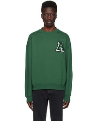 dunkelgrünes Sweatshirt von Axel Arigato