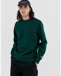 dunkelgrünes Sweatshirt von Carhartt WIP
