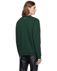 dunkelgrünes Sweatshirt von Courrèges