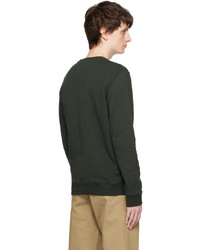 dunkelgrünes Sweatshirt von Norse Projects