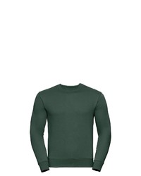 dunkelgrünes Sweatshirt von Russell