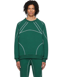 dunkelgrünes Sweatshirt von Saul Nash