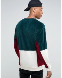 dunkelgrünes Sweatshirt von Asos