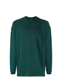 dunkelgrünes Sweatshirt von Yeezy