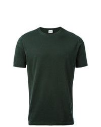 dunkelgrünes T-Shirt mit einem Rundhalsausschnitt von Aspesi