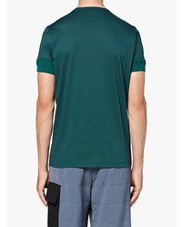 dunkelgrünes T-Shirt mit einem Rundhalsausschnitt von Mackintosh 0003