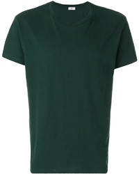 dunkelgrünes T-Shirt mit einem Rundhalsausschnitt von Closed