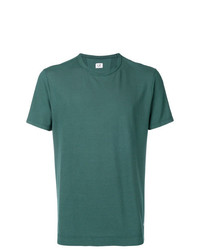 dunkelgrünes T-Shirt mit einem Rundhalsausschnitt von CP Company