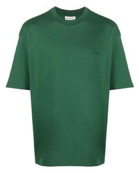 dunkelgrünes T-Shirt mit einem Rundhalsausschnitt von Drôle De Monsieur