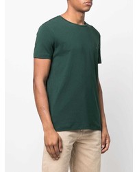 dunkelgrünes T-Shirt mit einem Rundhalsausschnitt von Tommy Hilfiger