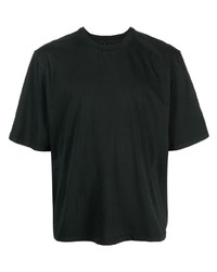 dunkelgrünes T-Shirt mit einem Rundhalsausschnitt von Entire studios