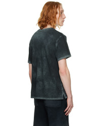 dunkelgrünes T-Shirt mit einem Rundhalsausschnitt von Cotton Citizen
