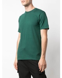 dunkelgrünes T-Shirt mit einem Rundhalsausschnitt von Supreme