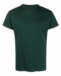 dunkelgrünes T-Shirt mit einem Rundhalsausschnitt von Maison Margiela