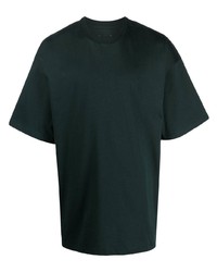 dunkelgrünes T-Shirt mit einem Rundhalsausschnitt von Oamc
